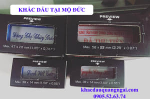 Khắc dấu tại Mộ Đức