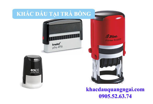 Khắc dấu tại Trà Bồng