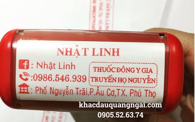 Bảo quản con dấu sắc nét chất lượng