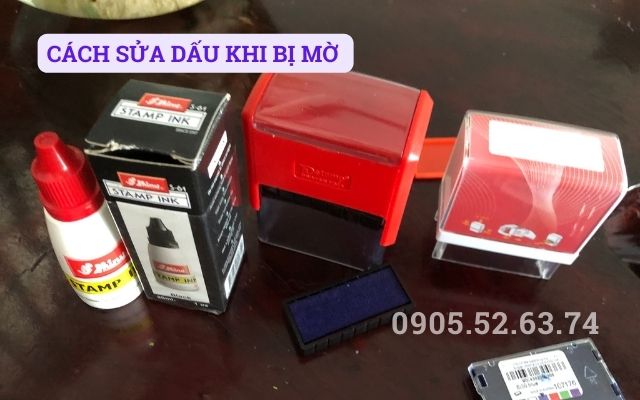 CÁCH SỬA DẤU KHI BỊ MỜ