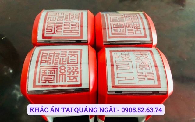 KHẮC ẤN TẠI QUẢNG NGÃI