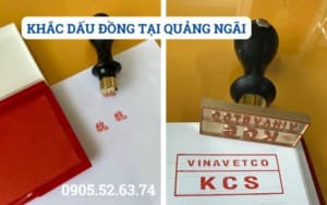 KHẮC DẤU ĐỒNG TẠI QUẢNG NGÃI