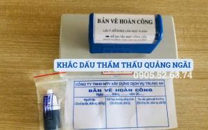 KHẮC DẤU THẨM THẤU TẠI QUẢNG NGÃI