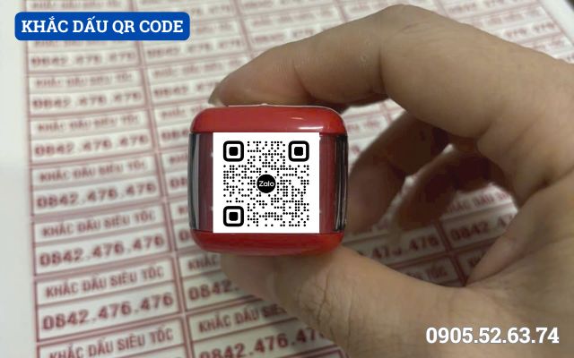 KHẮC DẤU QR CODE