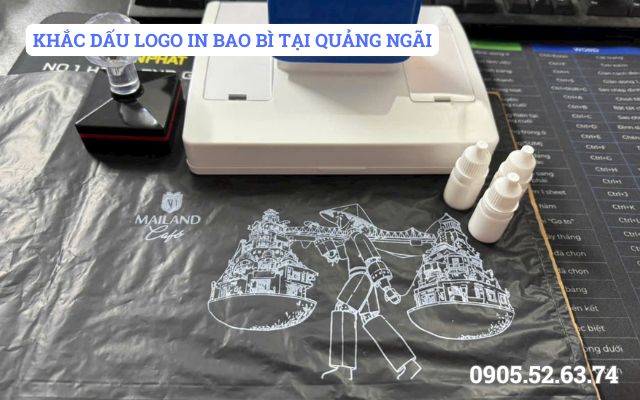 KHẮC DẤU LOGO IN BAO BÌ TẠI QUẢNG NGÃI